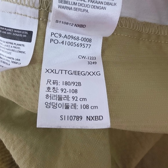 Levi's Mens‎ 2XL Skate Quick Release Corduroy Pants Olive Belt Skateboard - Picture 5 of 10